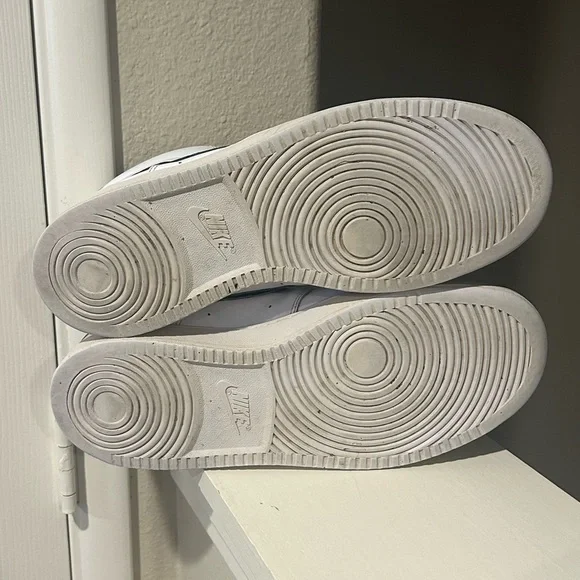 Nike Court Vision Mid White Black - Men’s Size 9.5 - Picture 7 of 9